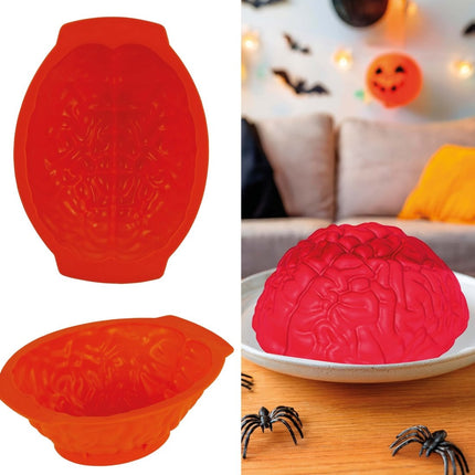 Halloween Chocolade Vorm Hersenen 24cm van Fiestas Guirca koop je bij Partywinkel