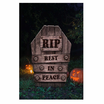 Halloween Decoratie Grafsteen Rip 56cm van Fiestas Guirca koop je bij Partywinkel