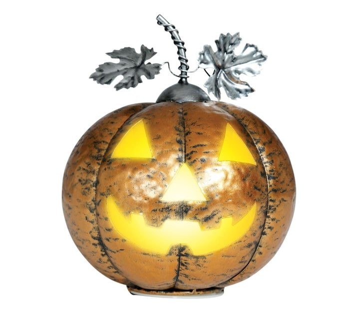 Halloween Decoratie Pompoen Met Licht 16cm - Partywinkel - 8434077249604