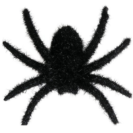 Halloween Decoratie Spinnen 6cm 6 delig - Partywinkel - 8434077190364