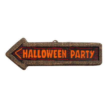 Halloween Deurbord Halloween Party 56cm van Widmann koop je bij Partywinkel