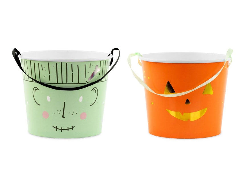 Halloween Emmer 13,5cm 2st van Partydeco koop je bij Partywinkel