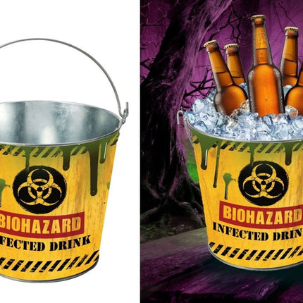 Halloween Emmer Infected Drink 23cm - Partywinkel - 8434077268513