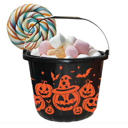 Halloween Emmer Pompoenen 18cm - Partywinkel - 8434077268322