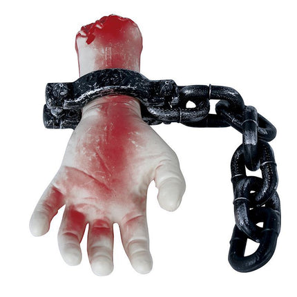Halloween Geketende Hand 40cm van Fiestas Guirca koop je bij Partywinkel
