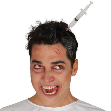 Halloween Haarband Injectiespuit - Partywinkel - 8434077197622