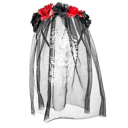 Halloween Haarband La Calavera van Boland koop je bij Partywinkel