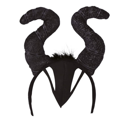 Halloween Haarband Maleficent - Partywinkel - 8434077199503