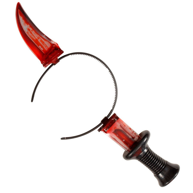 Halloween Haarband Mes van Widmann koop je bij Partywinkel