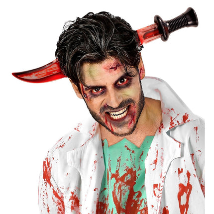 Halloween Haarband Mes van Widmann koop je bij Partywinkel