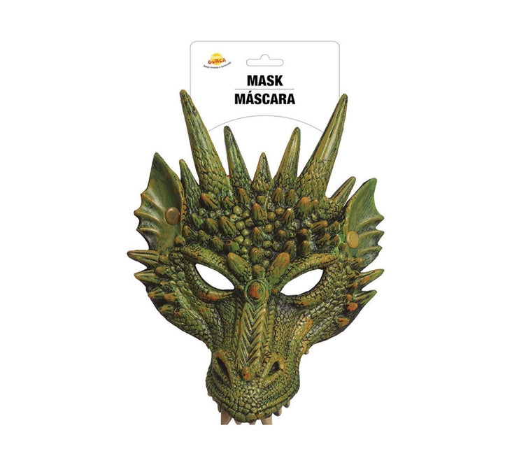 Halloween Half Masker Draak van Fiestas Guirca koop je bij Partywinkel