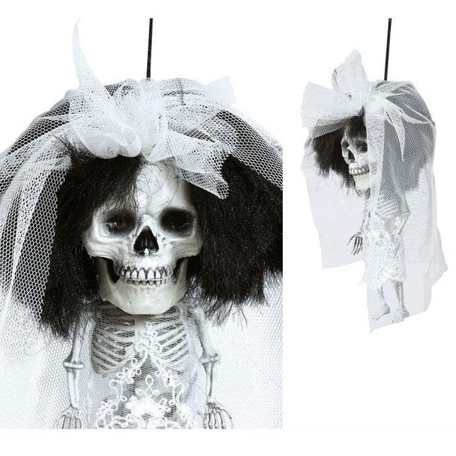 Halloween Hangdecoratie Bruid 16cm - Partywinkel - 8434077248898