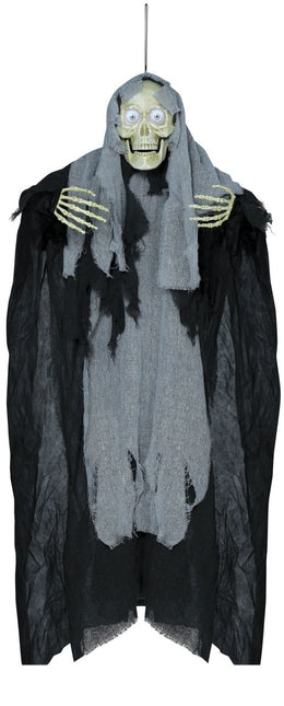 Halloween Hangdecoratie Grijs Skelet 1,2m - Partywinkel - 8434077248966