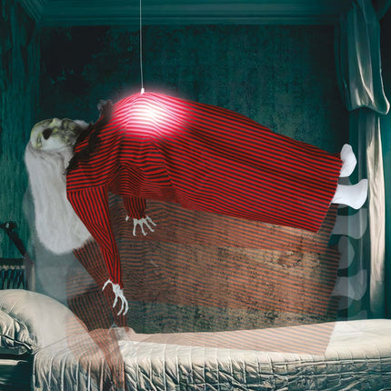 Halloween Hangdecoratie Met Licht, Geluid En Beweging 70cm van Fiestas Guirca koop je bij Partywinkel