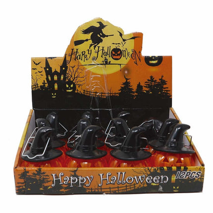 Halloween Hangdecoratie Pompoen Met Licht 8cm van Fiestas Guirca koop je bij Partywinkel