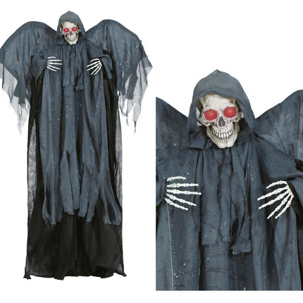 Halloween Hangdecoratie Zwart Engel - Partywinkel - 8434077248522