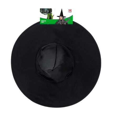 Halloween Heksenhoed Zwart Punt van Widmann koop je bij Partywinkel