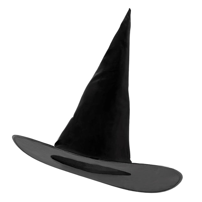 Halloween Heksenhoed Zwart Punt van Widmann koop je bij Partywinkel