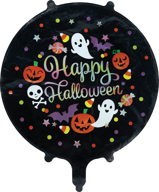Halloween Helium Ballon Gekleurd Leeg 50cm van Fiestas Guirca koop je bij Partywinkel