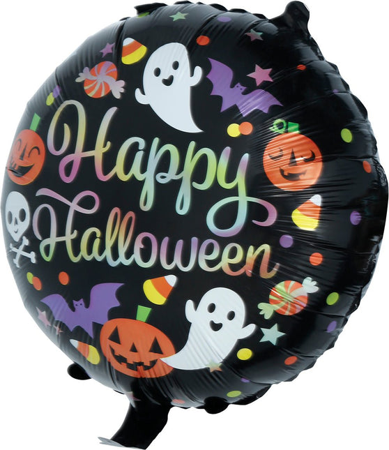 Halloween Helium Ballon Gekleurd Leeg 50cm van Fiestas Guirca koop je bij Partywinkel