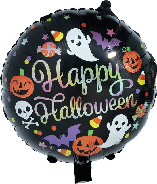 Halloween Helium Ballon Gekleurd Leeg 50cm van Fiestas Guirca koop je bij Partywinkel