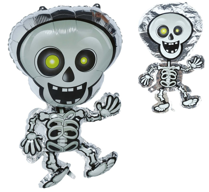 Halloween Helium Ballon Skelet Leeg 65cm van Fiestas Guirca koop je bij Partywinkel