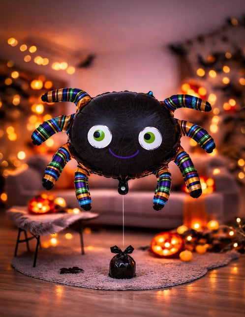 Halloween Helium Ballon Spin Leeg 75cm van Fiestas Guirca koop je bij Partywinkel