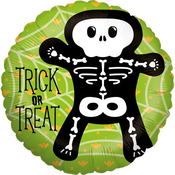 Halloween Helium Ballon Trick Or Treat Leeg 45cm van VDV Benefit koop je bij Partywinkel