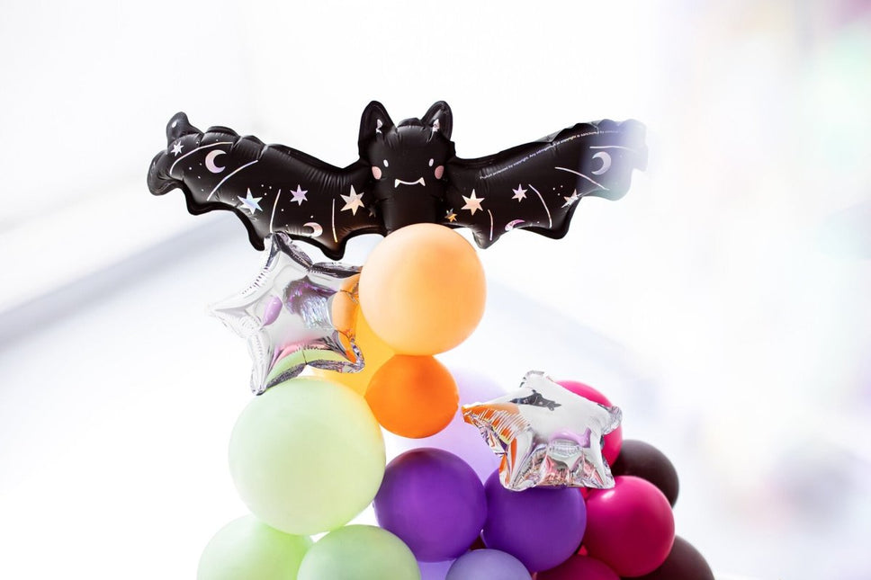 Halloween Helium Ballon Vleermuis Leeg 40cm van Partydeco koop je bij Partywinkel