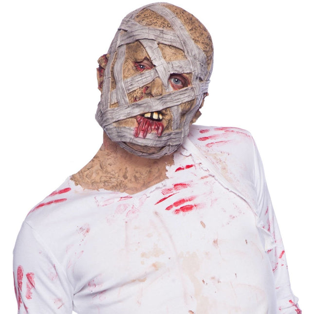 Halloween Horror Mummie Masker van Folat koop je bij Partywinkel