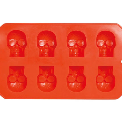 Halloween Ijsblokjesvorm Doodshoofden 21cm - Partywinkel - 8434077190425