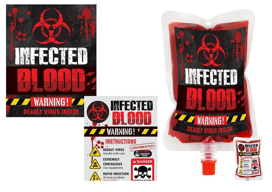 Halloween Infuuszak 200ml 4st - Partywinkel - 8434077269039