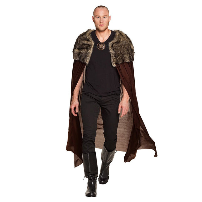 Halloween Jager Cape 1,5m van Boland koop je bij Partywinkel