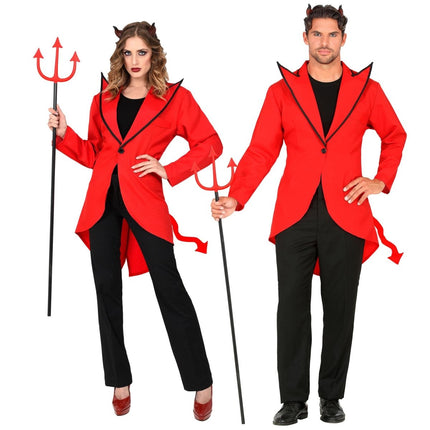 Halloween Jas Rood Duivel van Widmann koop je bij Partywinkel