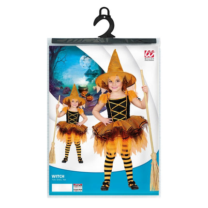 Halloween Jurk Baby Heks Ballerina van Widmann koop je bij Partywinkel