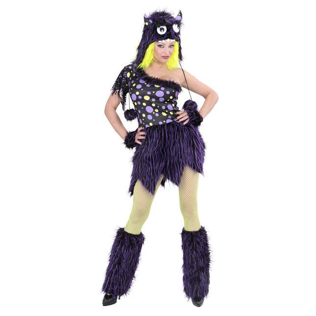 Halloween Jurk Dames Monster van Widmann koop je bij Partywinkel