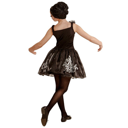 Halloween Jurk Meisje Ballerina Schedel van Widmann koop je bij Partywinkel