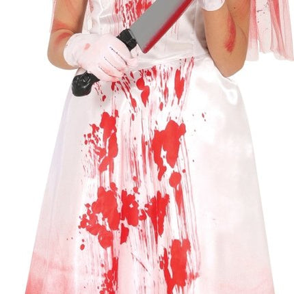 Halloween Jurk Meisje Met Bloed van Fiestas Guirca koop je bij Partywinkel