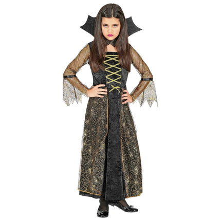 Halloween Jurk Meisje Spiderella van Widmann koop je bij Partywinkel