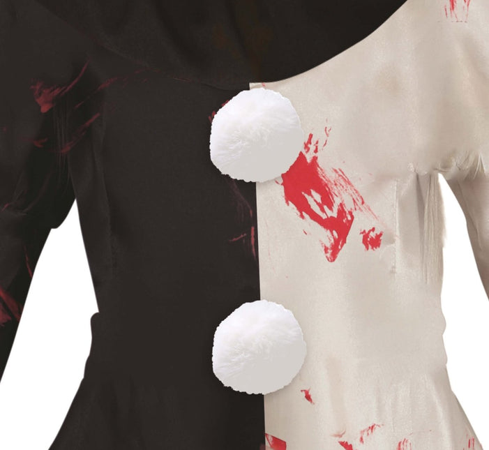 Halloween Jurk Meisje Verschrikkelijke Clown van Fiestas Guirca koop je bij Partywinkel