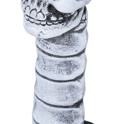 Halloween Kaarsenhouder Schedel 17cm van Fiestas Guirca koop je bij Partywinkel