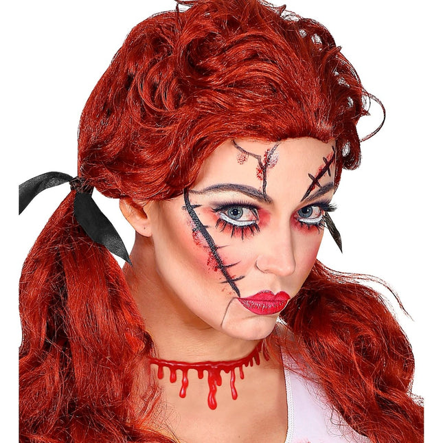 Halloween Ketting Bloeddruppels van Widmann koop je bij Partywinkel