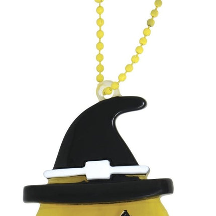 Halloween Ketting Pompoen Met Licht 5cm - Partywinkel - 8434077190593