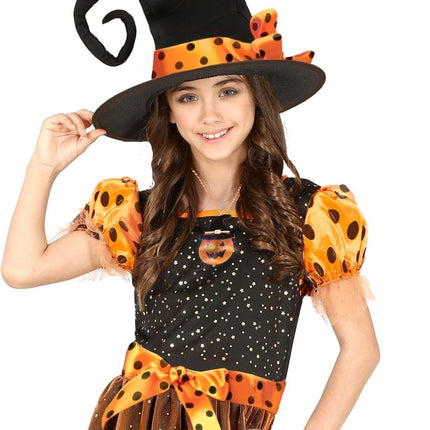 Halloween Ketting Pompoen Met Licht 5cm - Partywinkel - 8434077190593