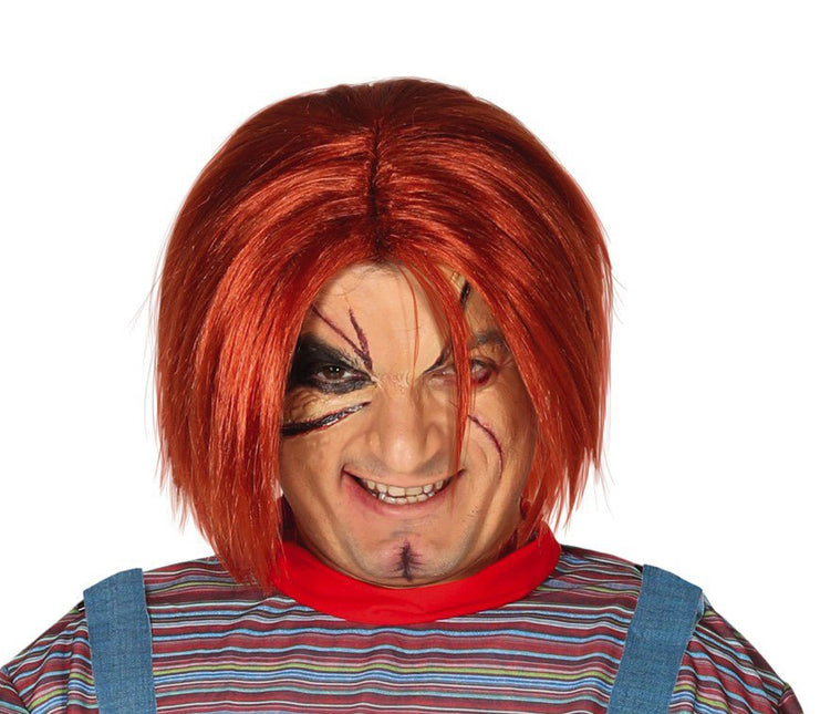 Halloween Killer Doll Pruik van Fiestas Guirca koop je bij Partywinkel