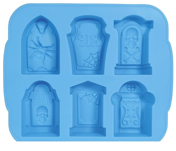 Halloween Koekvormpjes Grafstenen 21cm - Partywinkel - 8434077190449