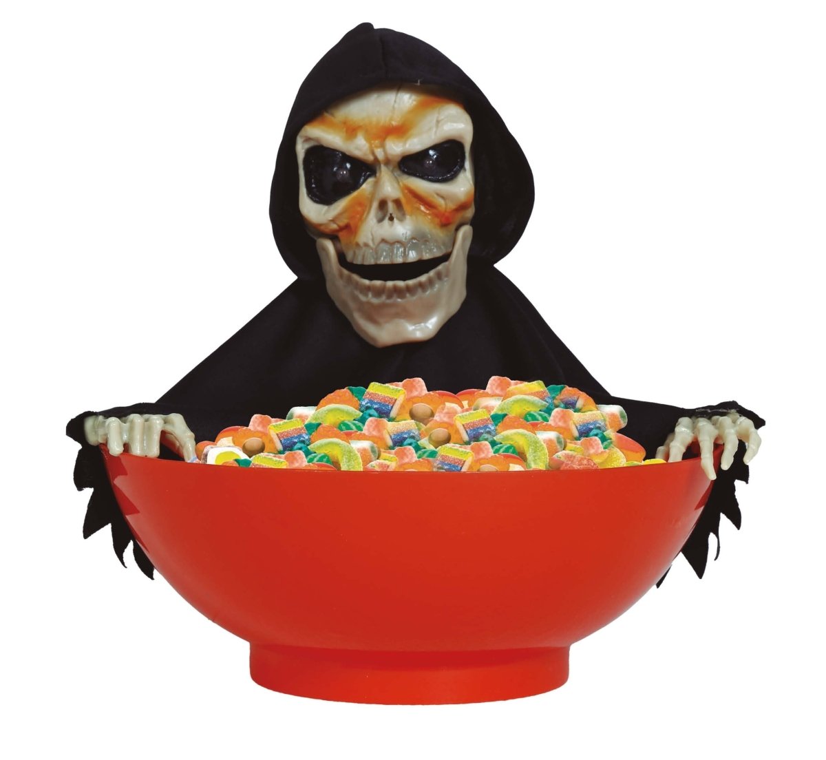 Halloween Schale mit Skelett 24cm – Partywinkel