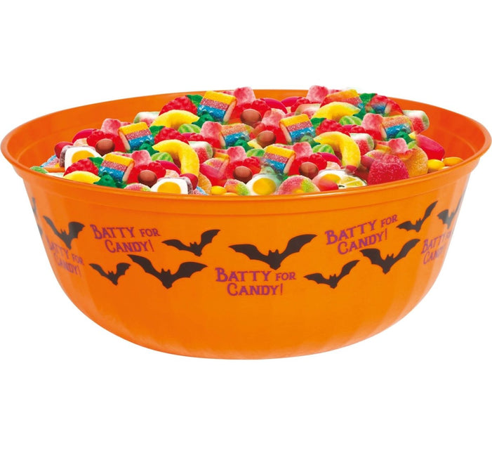 Halloween Kom Oranje 27cm - Partywinkel - 8434077249789