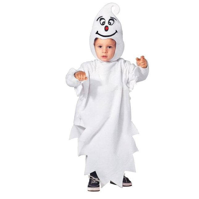 Halloween Kostuum Blauw Wit Baby Spook van Widmann koop je bij Partywinkel