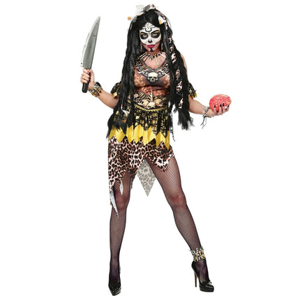 Halloween Kostuum Dames Voodoo van Widmann koop je bij Partywinkel